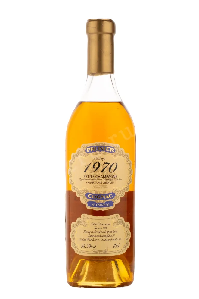 Коньяк Prunier 1970 0.7 л