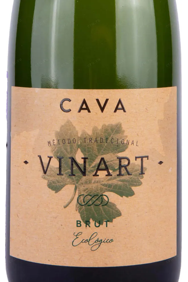 Этикетка Cava Vinart Ecologico 2020 0.75 л
