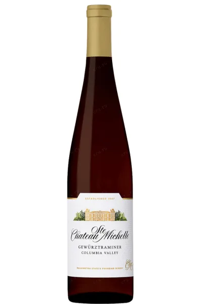 Вино Chateau Ste Michelle Gewurztraminer Columbia Valley 2011 0.75 л