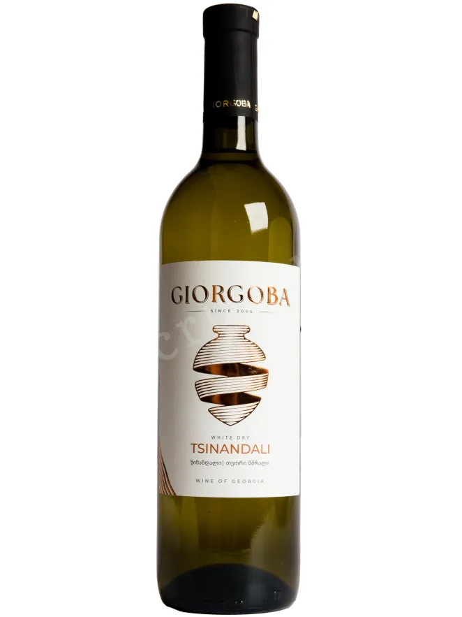 Вино Giorgoba Tsinandali 2022 0.75 л