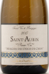 Этикетка вина Domaine Jean Chartron Saint-Aubin 1er Cru Les Murgers Des Dents De Chien 2017 0.75 л