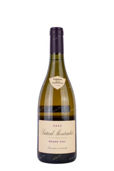 Вино Batard-Montrachet Grand Cru Domaine de la Vougeraie 2020 0.75 л