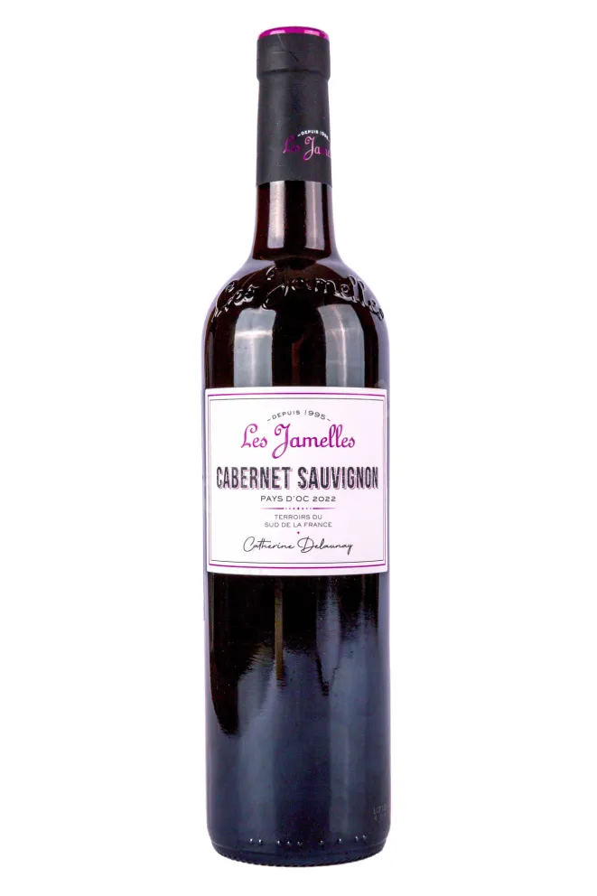 Вино Les Jamelles Cabernet Sauvignon 2022 0.75 л