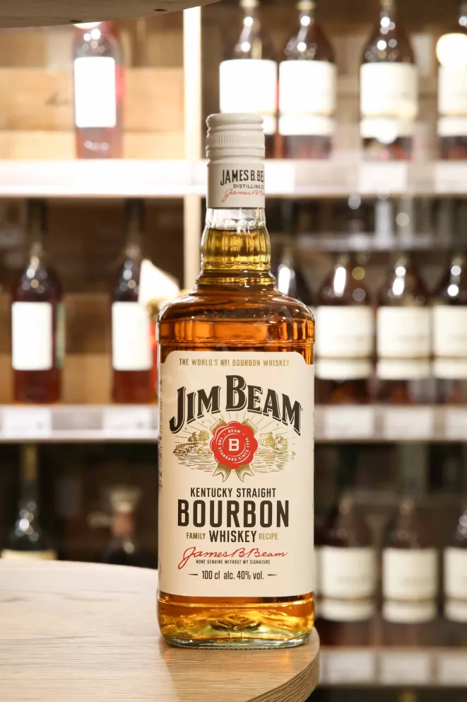 В магазине Крю Профи Jim Beam 1 л