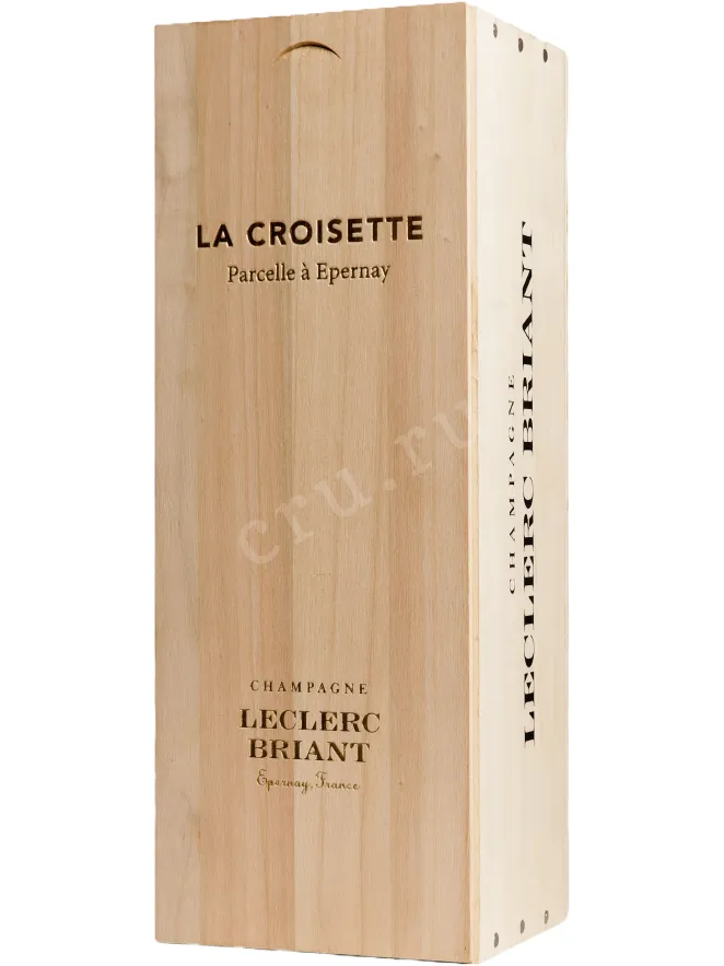 Деревянная коробка Leclerc Briant La Croisette Millesime in gift box 2016 0.75 л