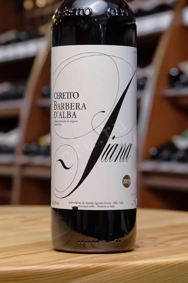 В магазине Крю Профи Ceretto Barbera d'Alba Piana 2019 0.75 л