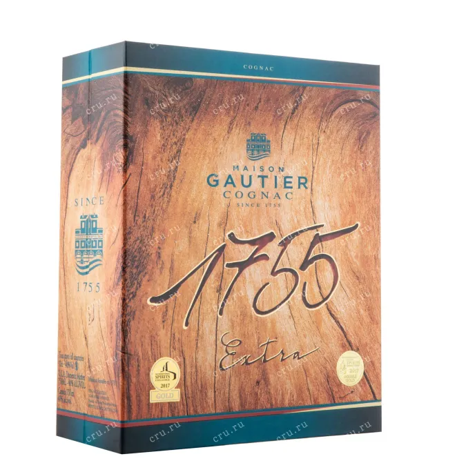 Коньяк Gautier Extra 1755  0.7 л