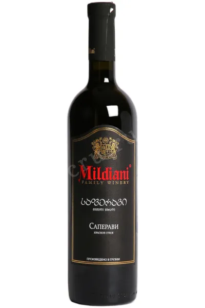 Вино Mildiani Saperavi 2022 0.75 л