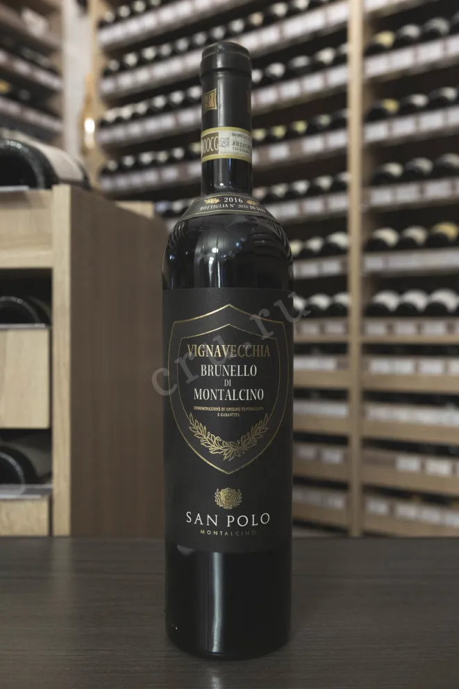 В магазине Крю Профи San Polo Brunello di Montalcino Vinavecchia DOCG 2016 0.75 л