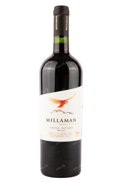 Вино Millaman Estate Reserve Cabernet Sauvignon Malbec 2019 0.75 л