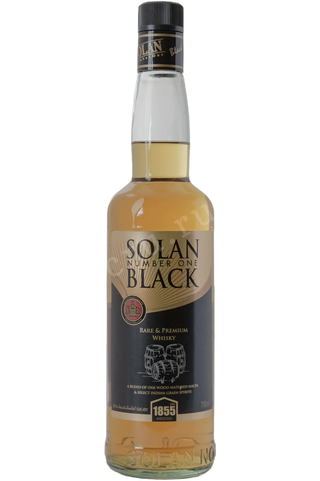 Фото — Виски Solan Number One Black  0.75 л