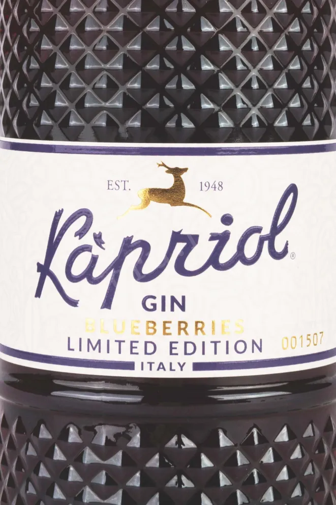 Этикетка Kapriol Blueberries 0.7 л