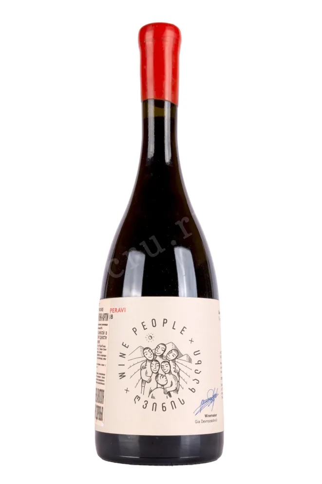 Вино Teliani Valley Wine People Saperavi 2018 0.75 л