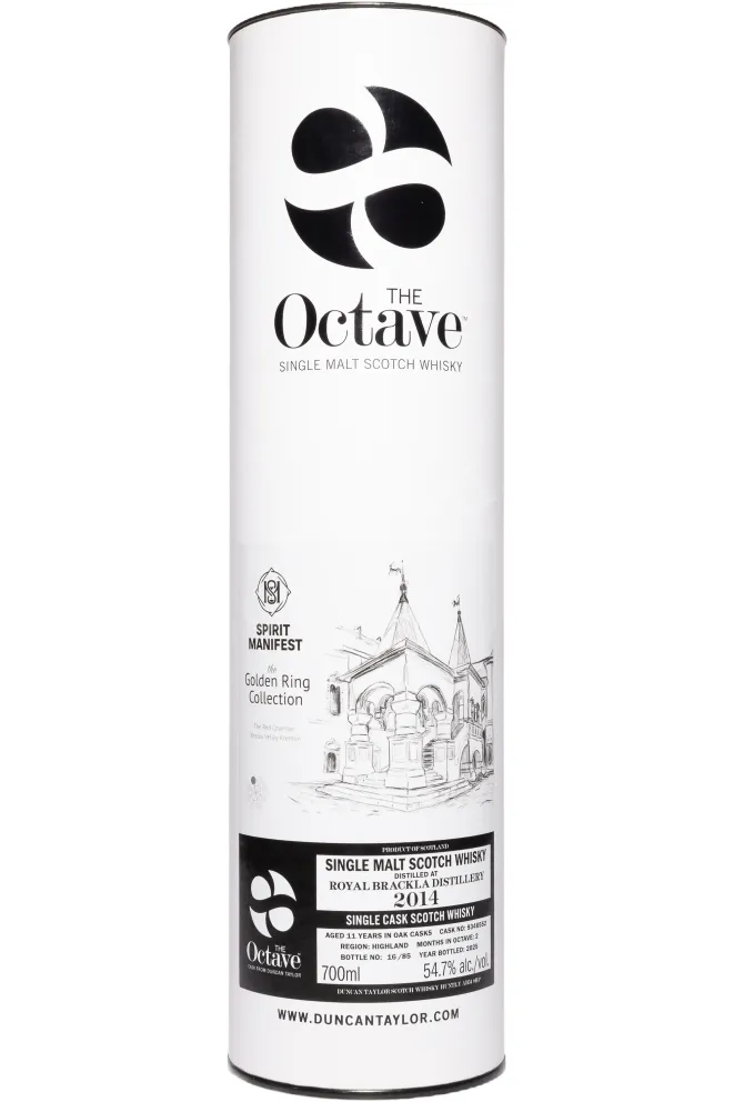 Туба Duncan Taylor Spirit Manifest Royal Brackla Octave Golden Ring Collection 11 Years Old in tube 0.7 л
