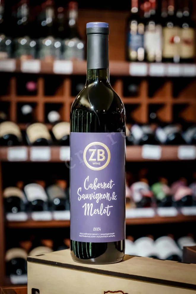 В магазине Крю Профи ZB Wine Cabernet Sauvignon & Merlot 2022 0.75 л