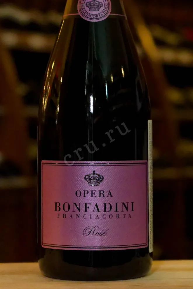 В магазине Крю Профи Bonfadini Franciacorta Opera Rose DOCG 2020 0.75 л