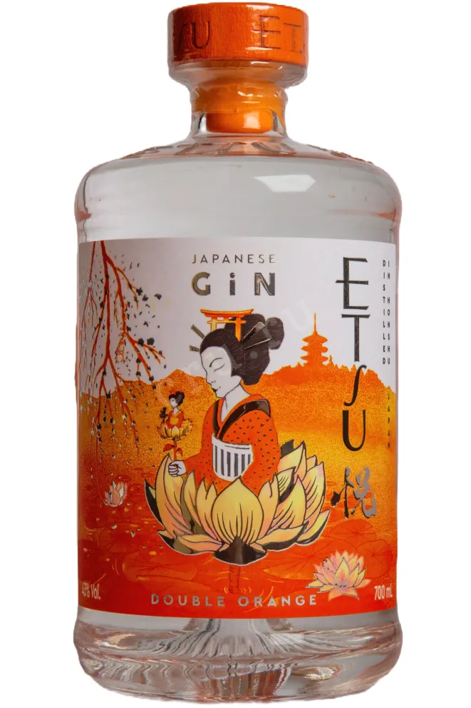 Бутылка Etsu Double Orange in gift box 0.7 л