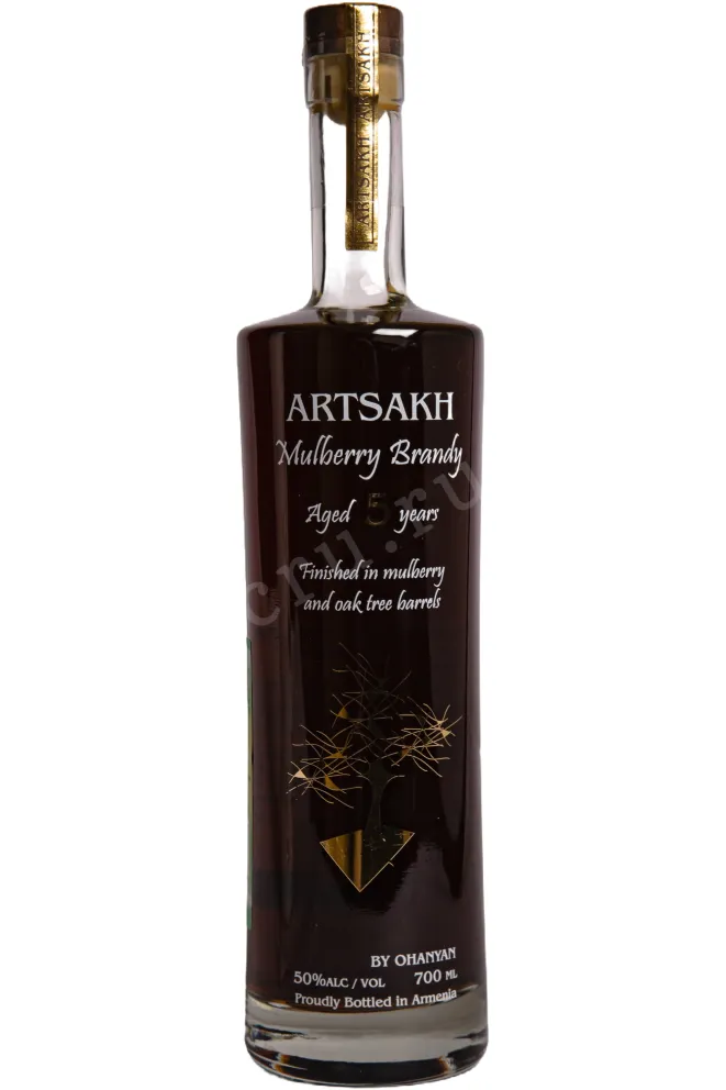 Бутылка Арцах Тутовый  5 лет 50% 0,5л в тубе Армения (скидки нет)