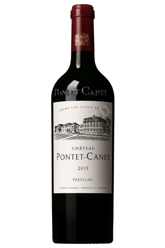 Вино Chateau Pontet-Canet Grand Cru Classe Pauillac 2019 0.75 л