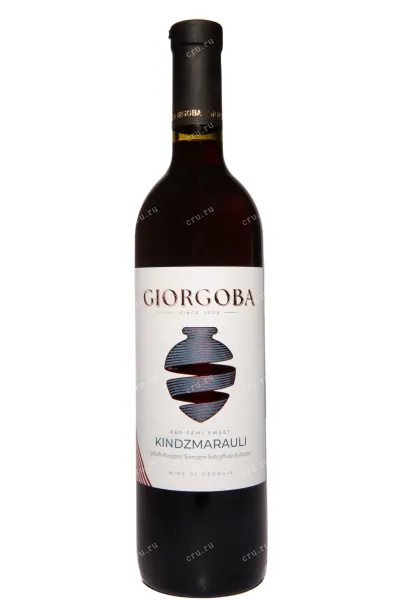 Вино Kindzmarauli Giorgoba 2023 0.75 л