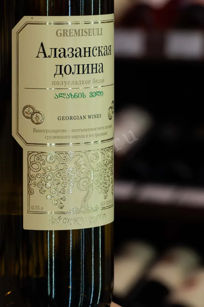 В магазине Крю Профи Gremiseuli Alazani Valley white semisweet 2024 0.75 л