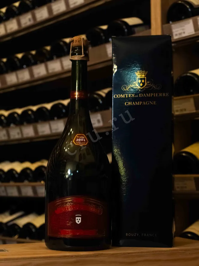 В магазине Крю Профи Comte Audoin de Dampierre Cuvee Prestige Blanc de Blancs Grand Cru in giftbox 2004 1.5 л