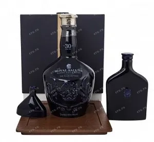 Виски Royal Salute 30 years The Flask Edition gift box  0.7 л