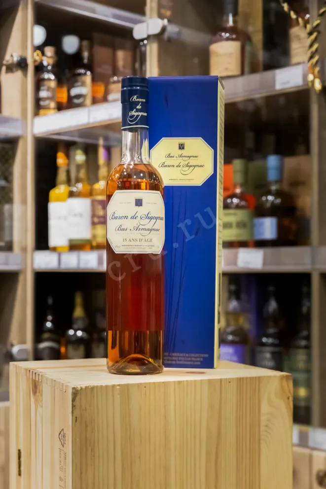 В магазине Крю Профи Baron de Sigognac 15 ans d'age 0.5 л