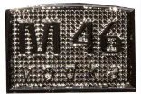 Этикетка M 46 Chrome 0.1 л