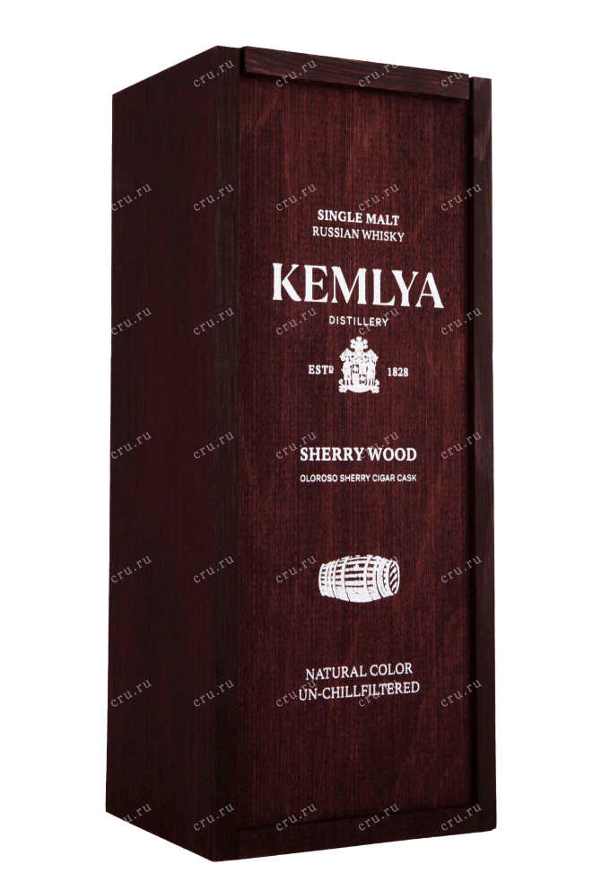 Деревянная коробка Kemlya Sherry Wood in wooden box 0.7 л