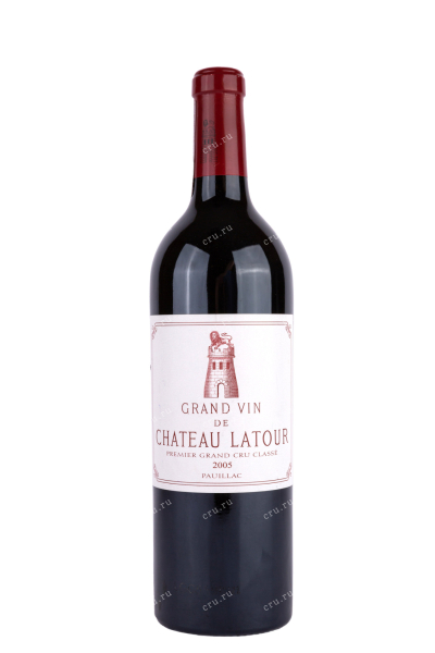Вино Chateau Latour 1-er Grand Cru Classe Pauillac 2005 0.75 л