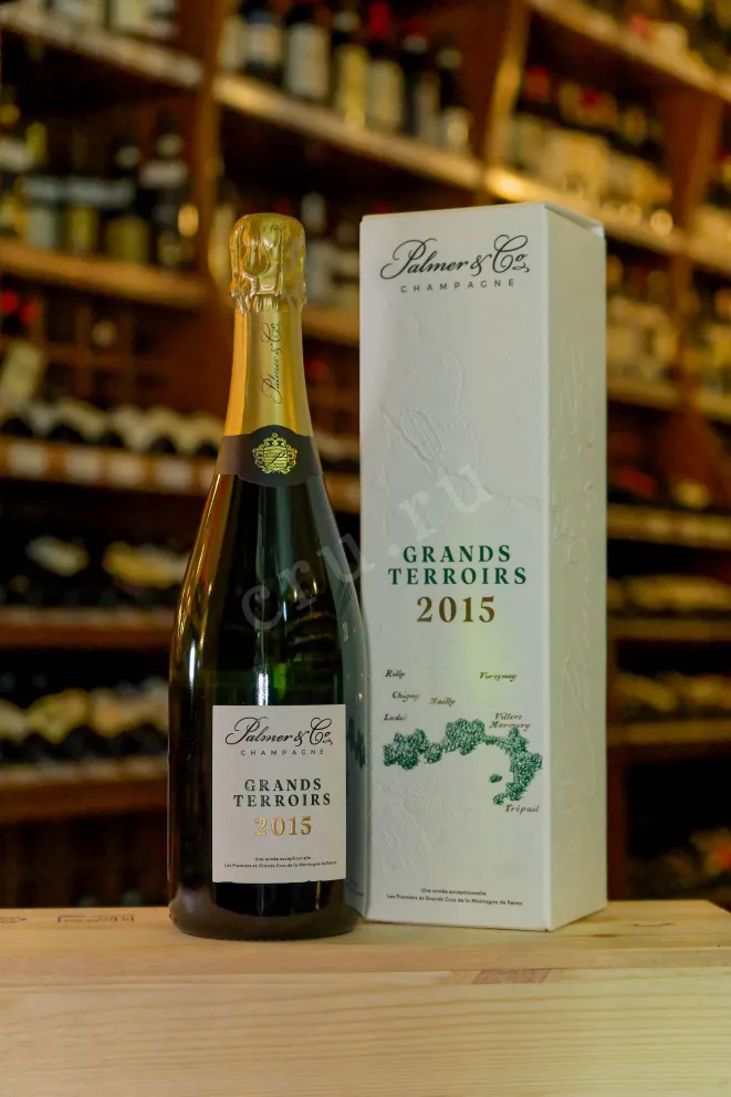 В магазине Крю Профи Champagne Palmer & Co Gran Terroirs gift box 2015 0.75 л
