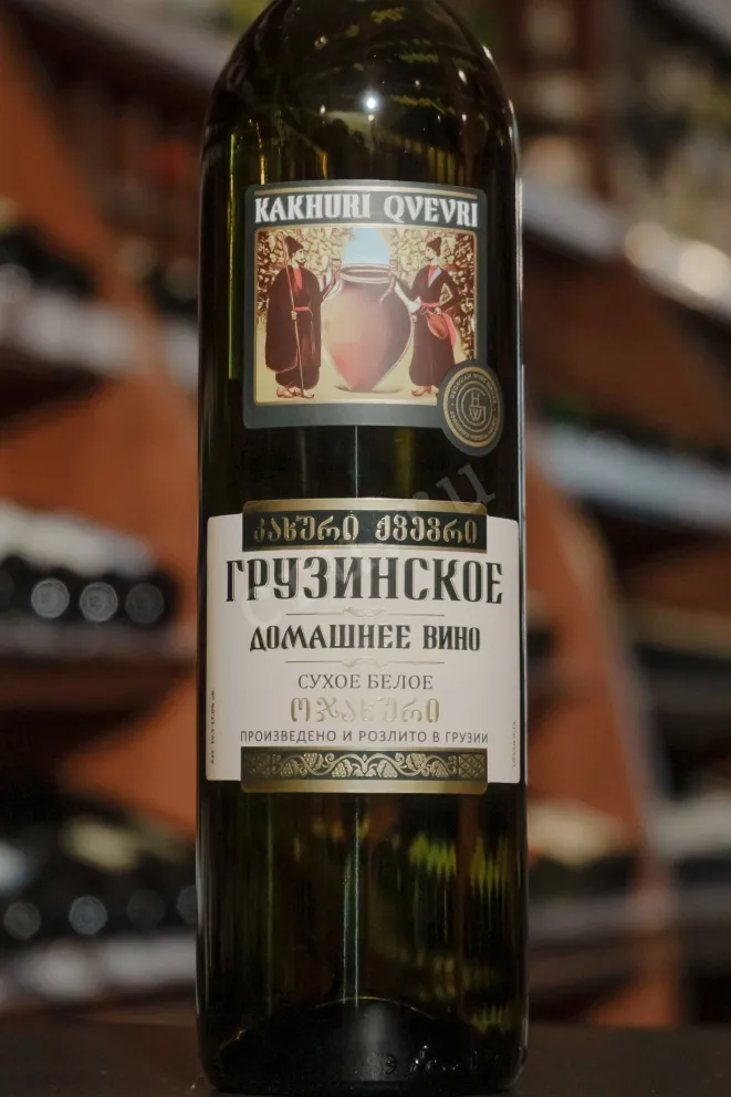 В магазине Крю Профи Kakhuri Qvevri Domashnee White Dry 2023 0.75 л