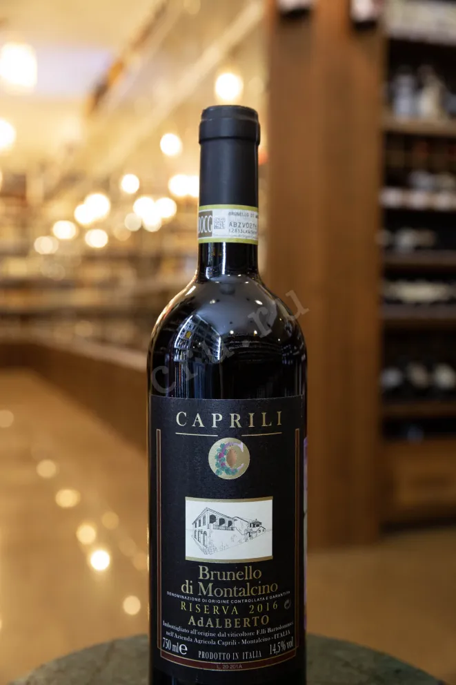 В магазине Крю Профи Brunello di Montalcino AdAlberto Riserva Caprili 2016 0.75 л