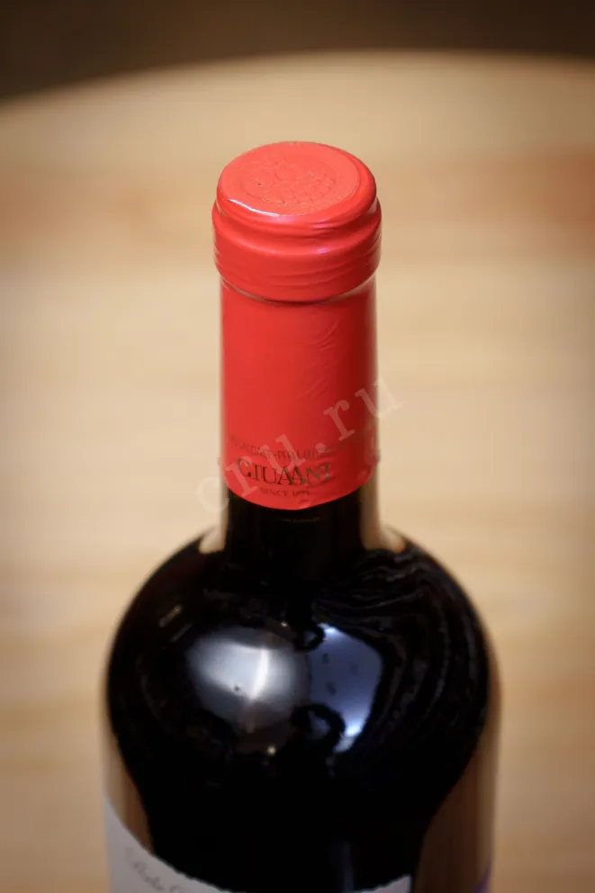 Пробка Giuaani Perle du Caucase Saperavi Cabernet Sauvignon 2019 0.75 л