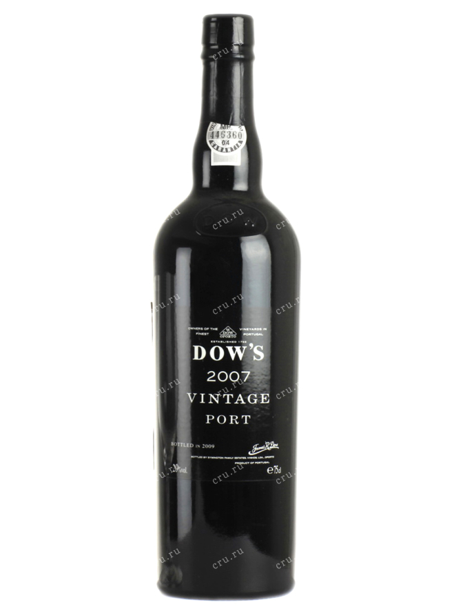 Портвейн Dows Vintage 2007 0.75 л