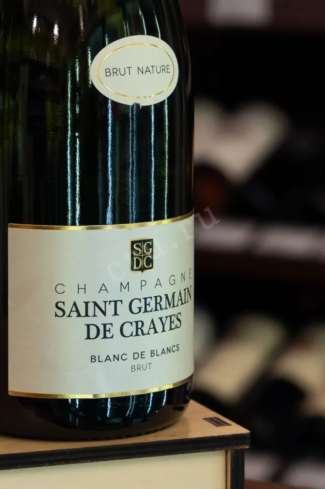 В магазине Крю Профи Saint Germain de Crayes Blanc de Blancs Brut in gift box 2018 0.75 л