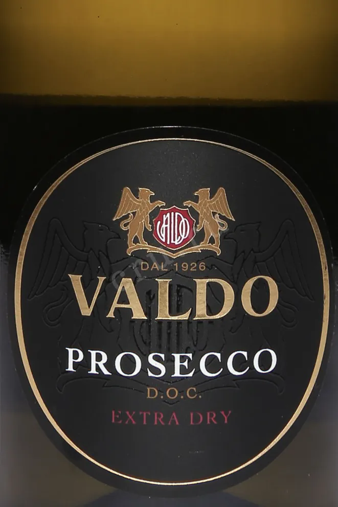 Этикетка Valdo Prosecco Extra Dry 2024 0.75 л