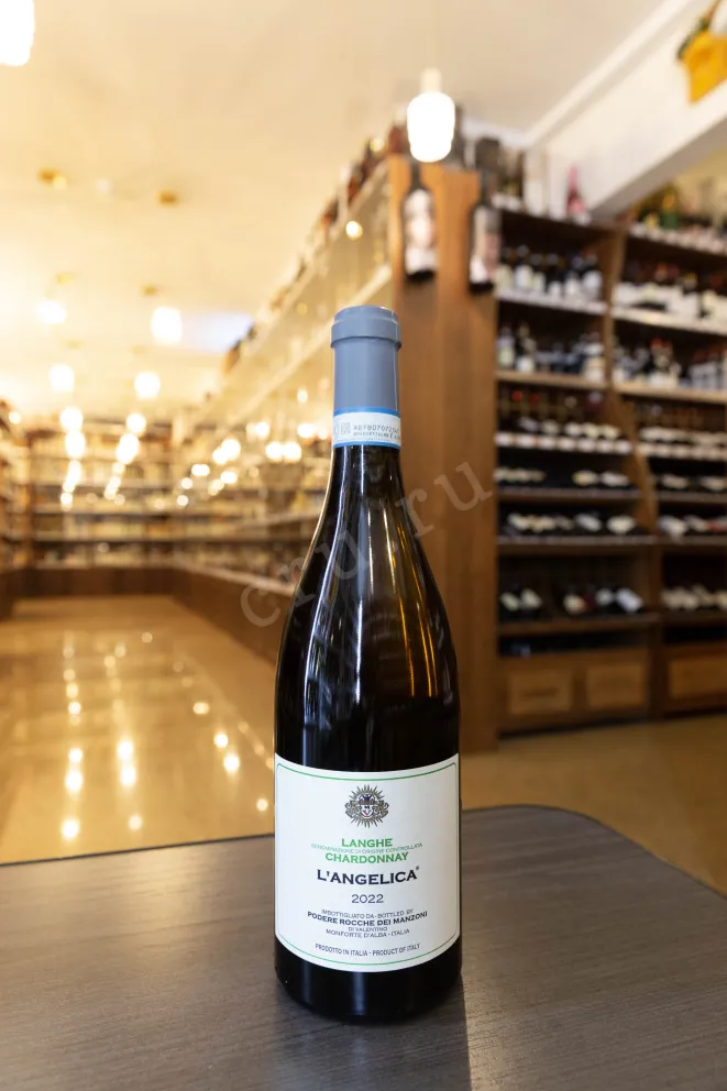 В магазине Крю Профи Rocche Dei Manzoni L'Angelica Langhe Chardonnay DOC 2022 0.75 л