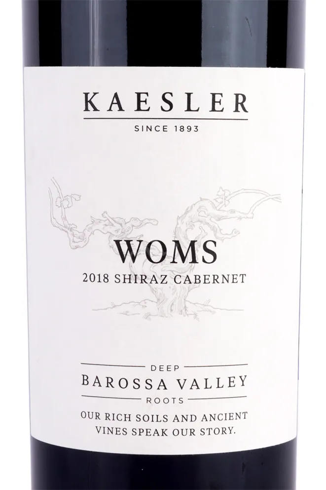Этикетка Kaesler Cabernet Sauvignon 0.75 л