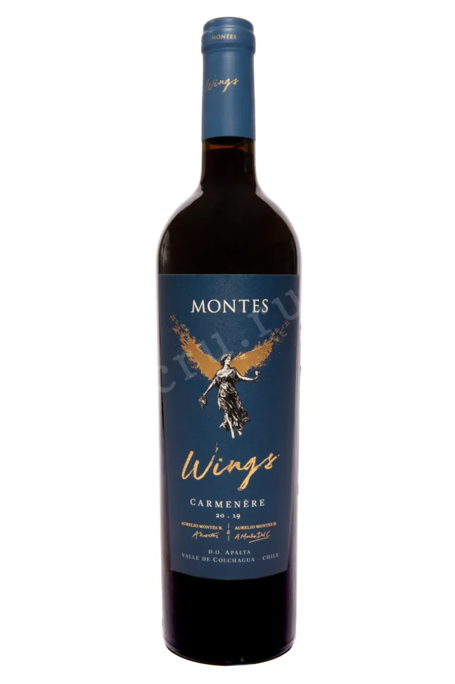 Вино Montes Wings Carmenere Apalta DO 2020 0.75 л