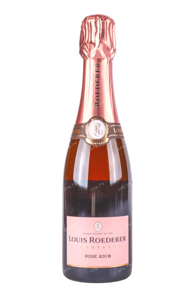 Шампанское Louis Roederer Rose 2018 0.375 л
