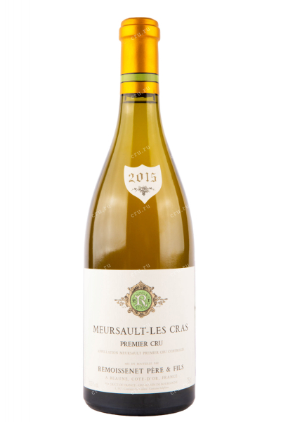 Вино Remoissenet Pere et Fils Meursault Premier Cru Les Cras AOC 2015 0.75 л