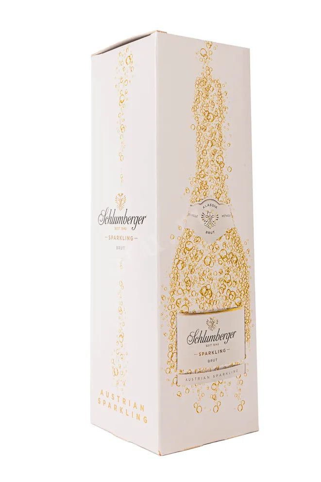 Подарочная коробка Schlumberger Sparkling Brut Klassik 0.75 л