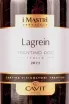 Этикетка Mastri Vernacoli Lagrein 2020 0.75 л
