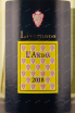 Этикетка вина Л`Анима Тоскано ИГТ Ливернано 0,75