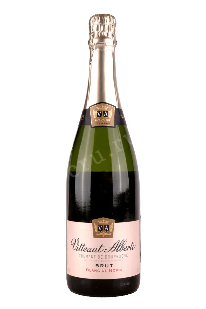 Игристое вино Vitteaut-Alberti Cremant de Bourgogne  Blanc de Noirs Brut 2020 0.75 л