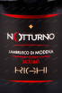 Этикетка игристого вина Righi Lambrusco Emilia Notturno Scuro Righi 0.75 л