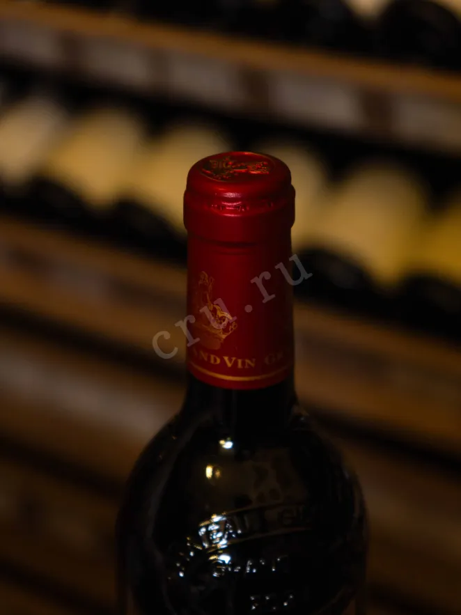 Пробка Chateau Giscours Margaux AOC Grand Cru Classe 2021 0.75 л