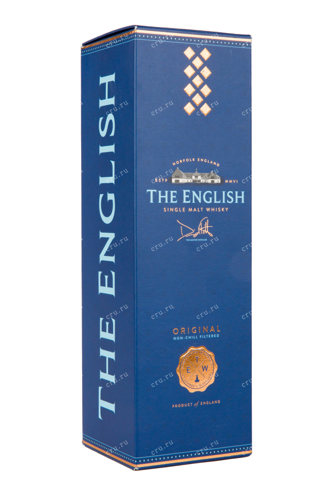 Подарочная упаковка виски The English Original 0.7